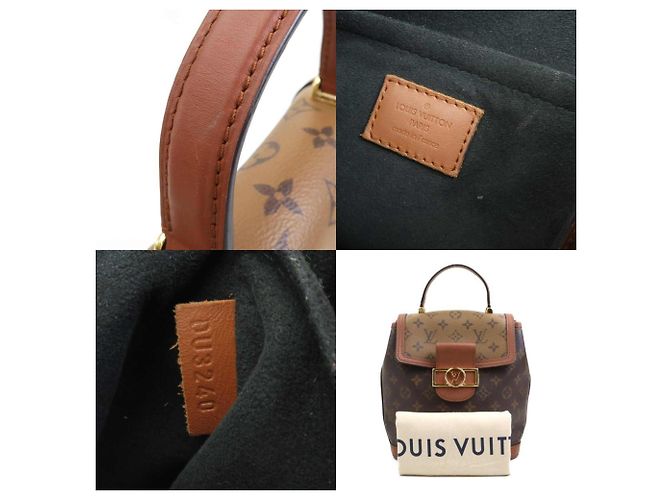 Louis Vuitton Monogram Reverse Dauphine Rucksack Braun Monogramm - Ansicht 5