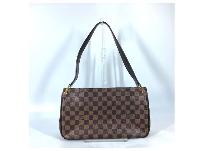 Borsa a Spalla Damier Aubergine Louis Vuitton Marrone Damier ebene - vista 2