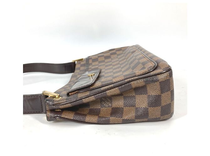 Borsa a Spalla Damier Aubergine Louis Vuitton Marrone Damier ebene - vista 3
