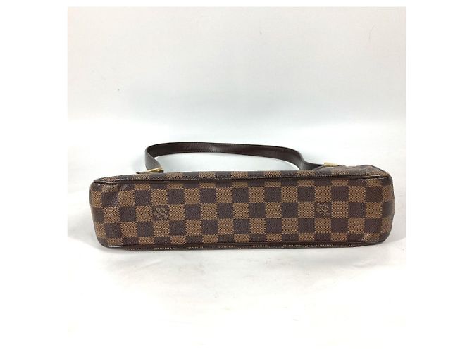 Borsa a Spalla Damier Aubergine Louis Vuitton Marrone Damier ebene - vista 5