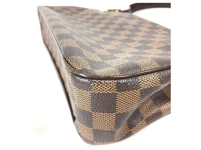 Borsa a Spalla Damier Aubergine Louis Vuitton Marrone Damier ebene - vista 6