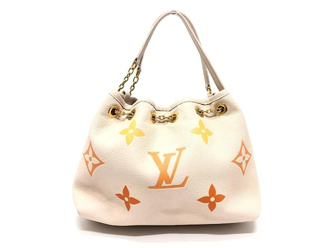 Borsa Louis Vuitton Monogram Empreinte Summer Bundle Beige - vista 2