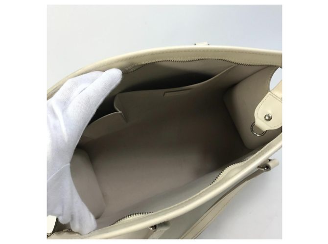 Bolso Tote Madeleine GM Epi Louis Vuitton Blanco Blanco roto - vista 12