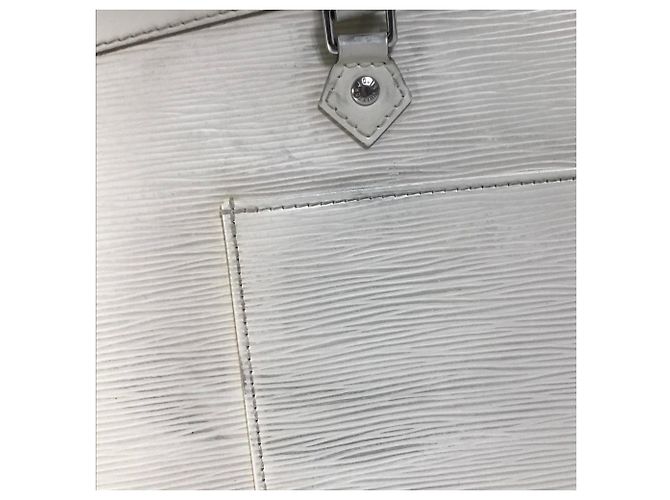 Bolso Tote Madeleine GM Epi Louis Vuitton Blanco Blanco roto - vista 15