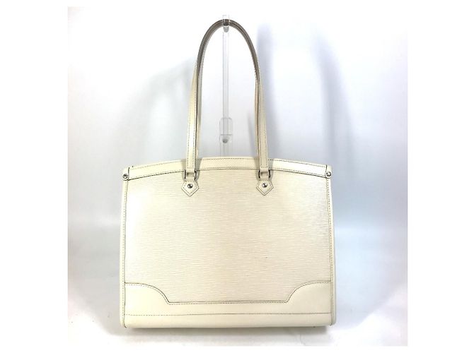 Bolso Tote Madeleine GM Epi Louis Vuitton Blanco Blanco roto - vista 2
