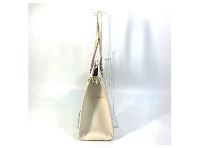 Bolso Tote Madeleine GM Epi Louis Vuitton Blanco Blanco roto - vista 4