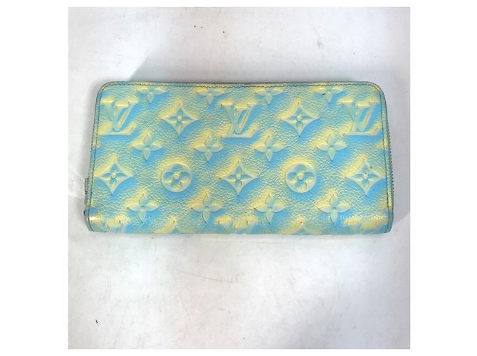 Zippy Geldbörse Monogram Empreinte Louis Vuitton Gelb Hellgrün - Ansicht 2