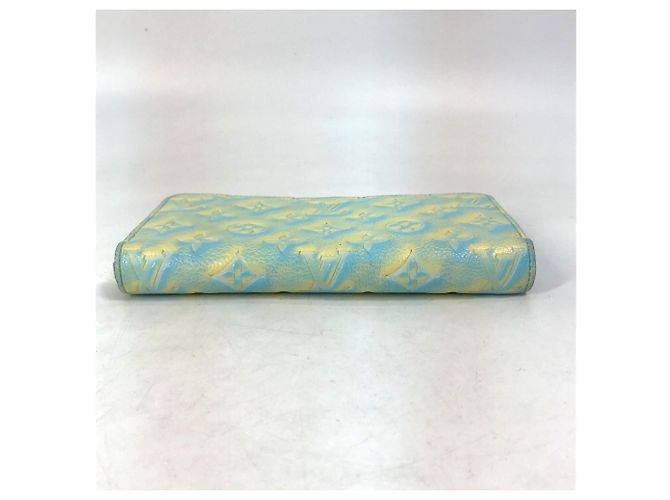 Zippy Geldbörse Monogram Empreinte Louis Vuitton Gelb Hellgrün - Ansicht 3