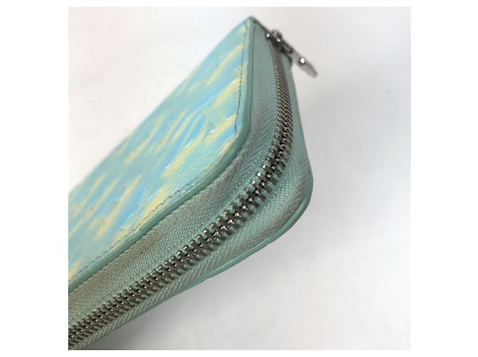 Zippy Geldbörse Monogram Empreinte Louis Vuitton Gelb Hellgrün - Ansicht 7