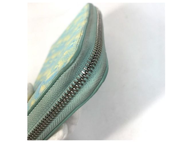 Zippy Geldbörse Monogram Empreinte Louis Vuitton Gelb Hellgrün - Ansicht 8