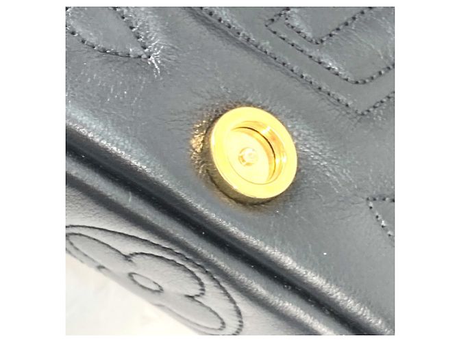 Portafoglio Louis Vuitton Monogram Bubblegram con tracolla Nero Monogramma - vista 11
