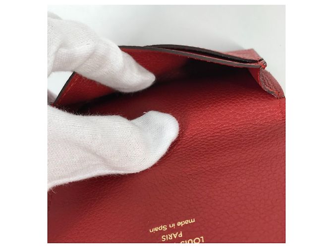 Visitenkartenetui Monogram Empreinte Louis Vuitton Rot Fuschia - Ansicht 12