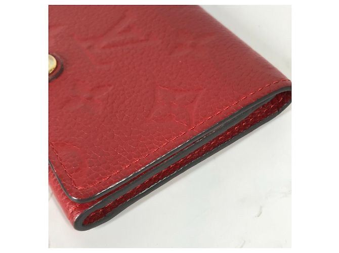 Visitenkartenetui Monogram Empreinte Louis Vuitton Rot Fuschia - Ansicht 5