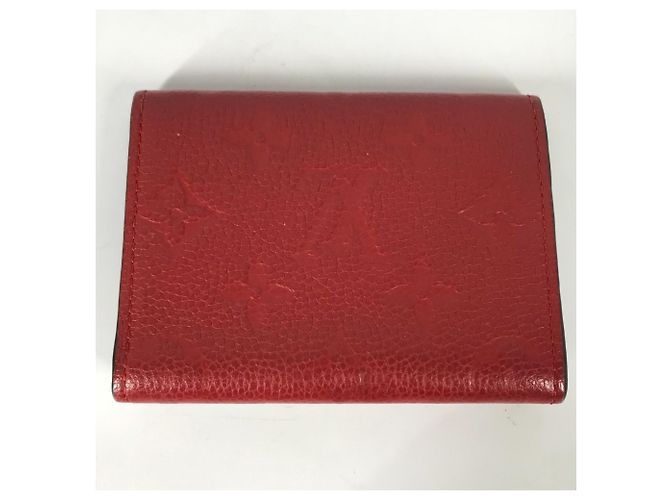 Visitenkartenetui Monogram Empreinte Louis Vuitton Rot Fuschia - Ansicht 6