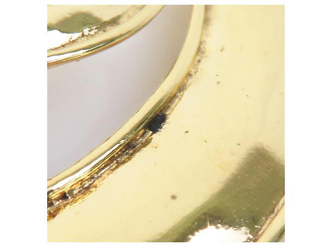 Spilla in metallo dorato Chanel Coco Mark D'oro - vista 4