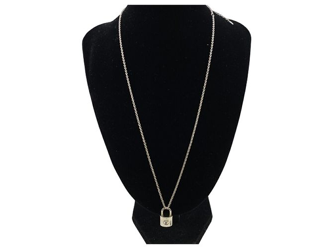 Collar Péndulo Rahn Silver Lockit de Louis Vuitton Plata - vista 11