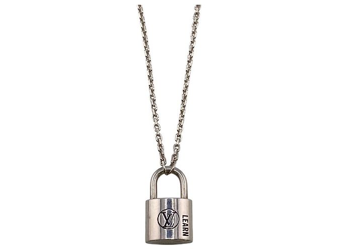 Collar Péndulo Rahn Silver Lockit de Louis Vuitton Plata - vista 2