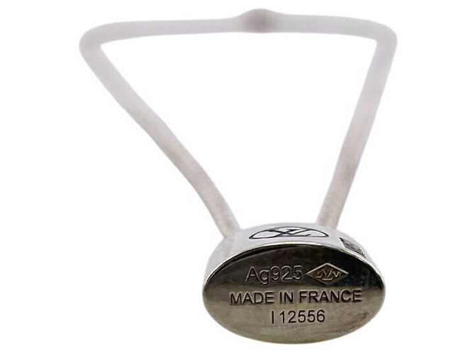 Collar Péndulo Rahn Silver Lockit de Louis Vuitton Plata - vista 3