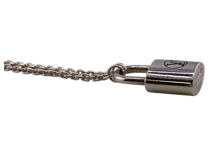 Collar Péndulo Rahn Silver Lockit de Louis Vuitton Plata - vista 4