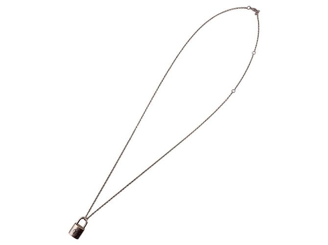 Collar Péndulo Rahn Silver Lockit de Louis Vuitton Plata - vista 7