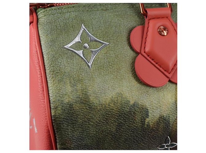 LOUIS VUITTON Collezione Masters DA VINCI Borsa Speedy 30 M43372 Auth ar13671SM Rosa - vista 18