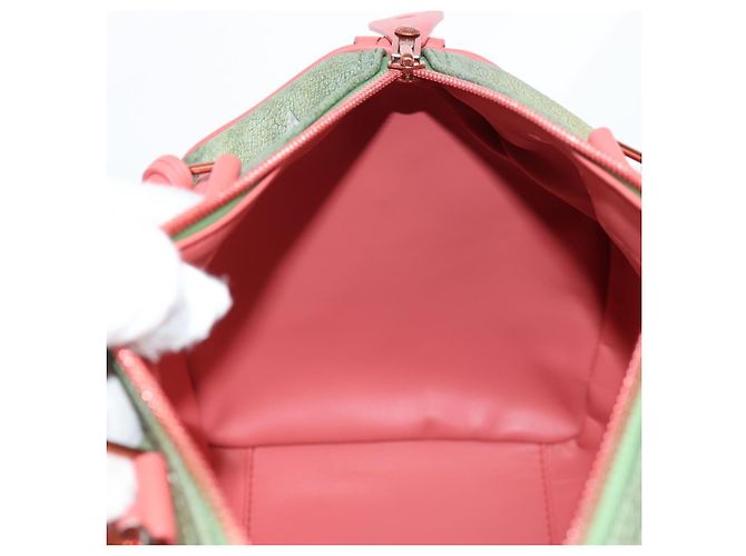 LOUIS VUITTON Collezione Masters DA VINCI Borsa Speedy 30 M43372 Auth ar13671SM Rosa - vista 28