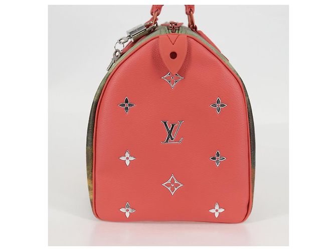 LOUIS VUITTON Collezione Masters DA VINCI Borsa Speedy 30 M43372 Auth ar13671SM Rosa - vista 3