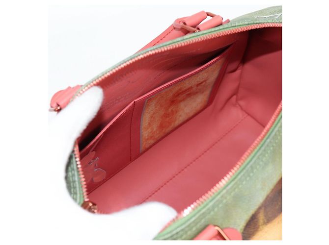 LOUIS VUITTON Collezione Masters DA VINCI Borsa Speedy 30 M43372 Auth ar13671SM Rosa - vista 30