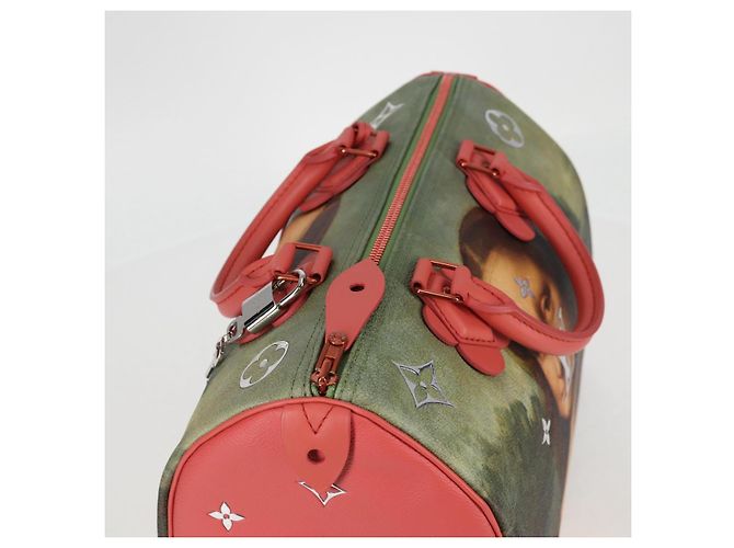 LOUIS VUITTON Collezione Masters DA VINCI Borsa Speedy 30 M43372 Auth ar13671SM Rosa - vista 6