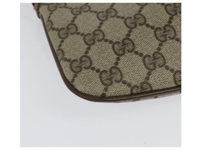 Borsa a Spalla Gucci GG Supreme Web Sherry Line PVC Beige 98 02 047 Auth BA4583 - vista 15