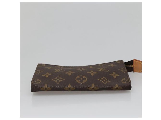 Bucket LOUIS VUITTON Monogramma Secchiello PM Pochette Accessorio LV Auth 136373 - vista 6
