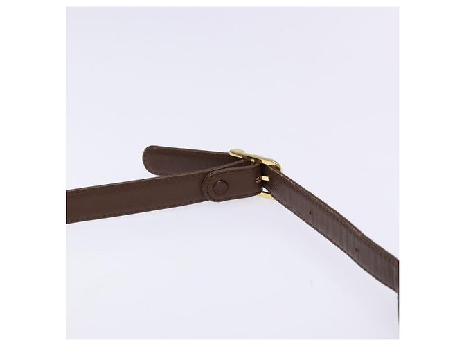 Autre Marque Borsa a Spalla Burberrys Nova Check in Tela Khaki Oro Auth BA4398 D'oro Cachi - vista 8