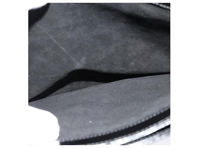 Borsa a spalla GUCCI in pelle verniciata nera argento Auth sw1231 Nero - vista 23