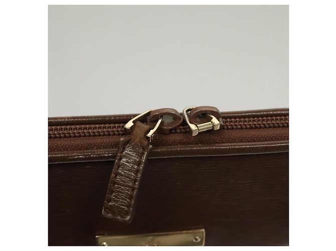 Gucci Tote Bag aus braunem Leder Authentisch 133332 - Ansicht 10