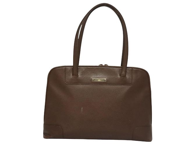 Gucci Tote Bag aus braunem Leder Authentisch 133332 - Ansicht 13