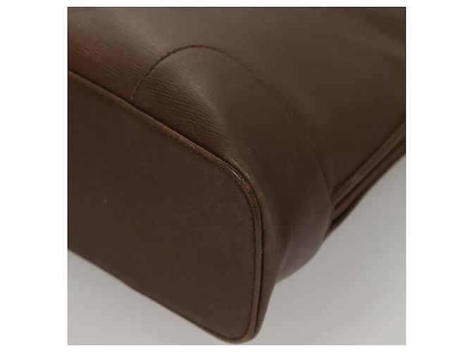 Gucci Tote Bag aus braunem Leder Authentisch 133332 - Ansicht 15