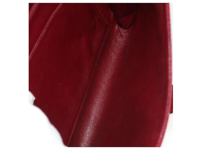 GIVENCHY Barry Schultertasche Leder 2-Set Marine Bordeaux Auth ar13745 - Ansicht 9