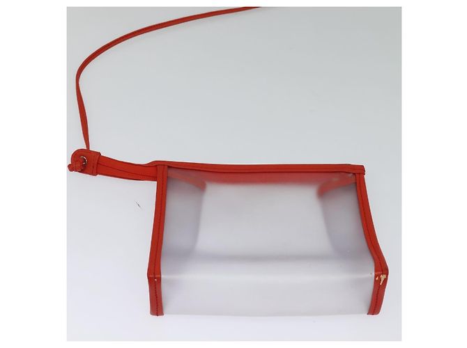 Borsa LOEWE in vinile arancione Auth 134650 - vista 20