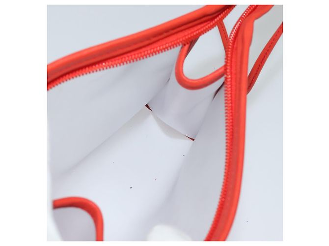 Borsa LOEWE in vinile arancione Auth 134650 - vista 27