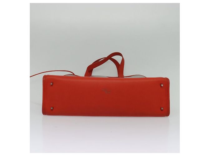 Borsa LOEWE in vinile arancione Auth 134650 - vista 5
