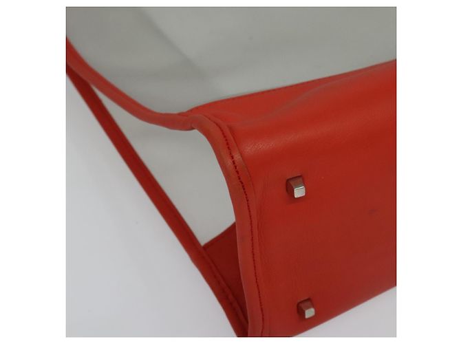 Borsa LOEWE in vinile arancione Auth 134650 - vista 9