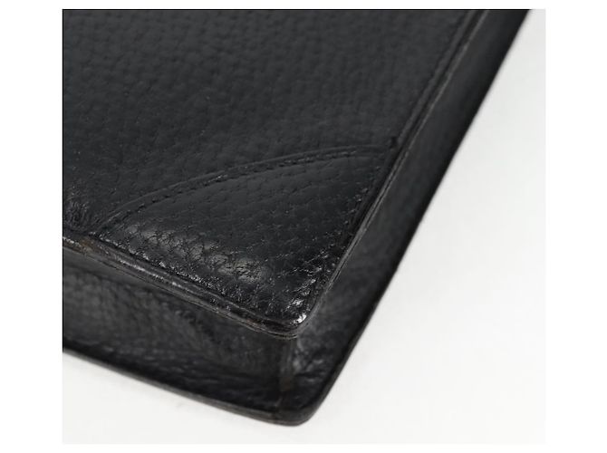 LOEWE Borsa da Ufficio Anagramma Pelle Nera Oro Auth bs28298 Nero D'oro - vista 15