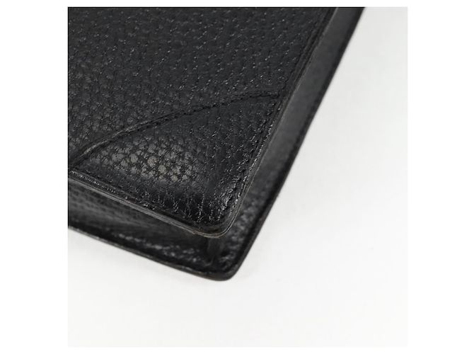 LOEWE Borsa da Ufficio Anagramma Pelle Nera Oro Auth bs28298 Nero D'oro - vista 17