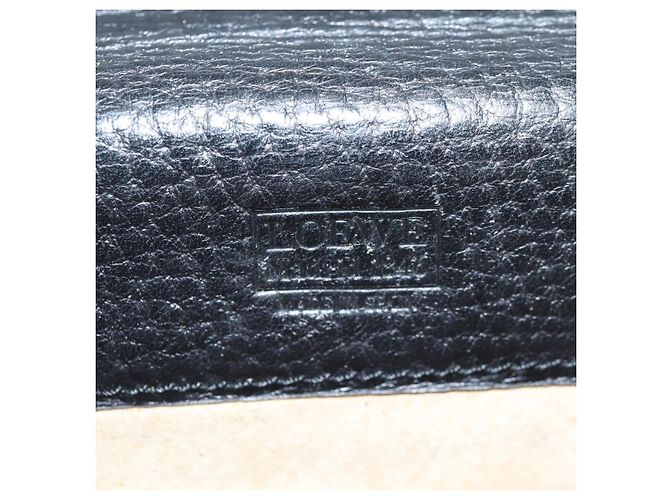 LOEWE Borsa da Ufficio Anagramma Pelle Nera Oro Auth bs28298 Nero D'oro - vista 20