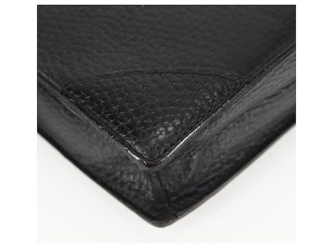 LOEWE Borsa da Ufficio Anagramma Pelle Nera Oro Auth bs28298 Nero D'oro - vista 8