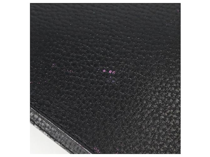 LOEWE Borsa da Ufficio Anagramma Pelle Nera Oro Auth bs28298 Nero D'oro - vista 9