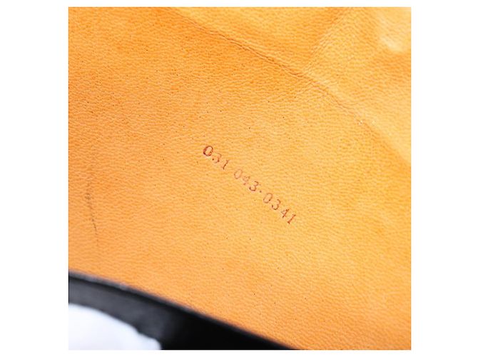 Copertina per libro in pelle nera GUCCI Auth 133512 Nero - vista 12
