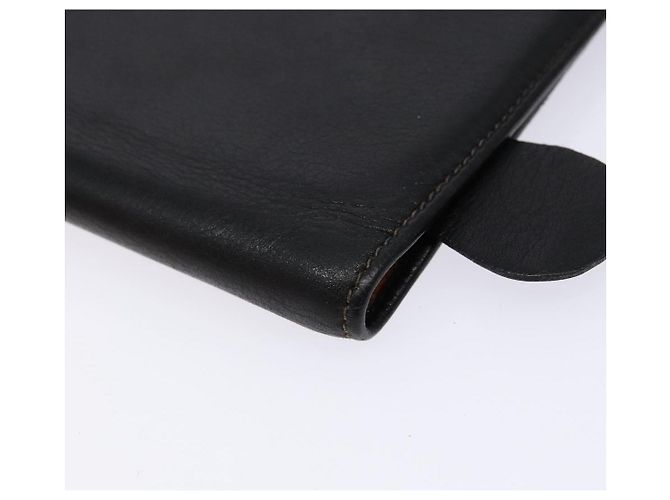 Copertina per libro in pelle nera GUCCI Auth 133512 Nero - vista 14