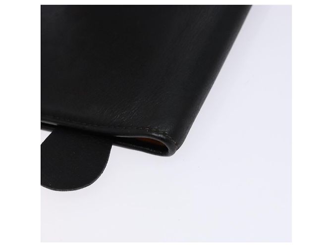 Copertina per libro in pelle nera GUCCI Auth 133512 Nero - vista 15