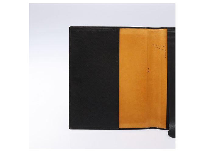 Copertina per libro in pelle nera GUCCI Auth 133512 Nero - vista 18